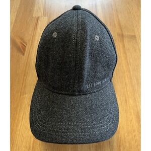 REI Co-op Wool Blend Snapback Cap Gray Adjustable Baseball Hat Outdoor Hiking
